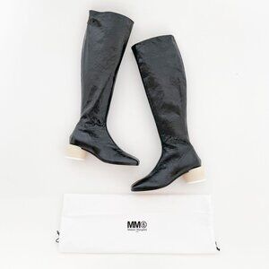 Maison Martin Margiela Black Heeled Boots